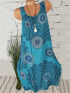 crocheted panel back dress - 15957151 - Very Small Image - 1