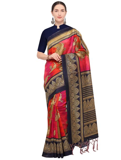 conversational mysore silk saree with blouse - 15957565 - Very Small Image - 1