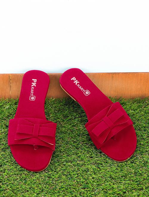red toe separator sandals - 15957867 - Very Small Image - 1