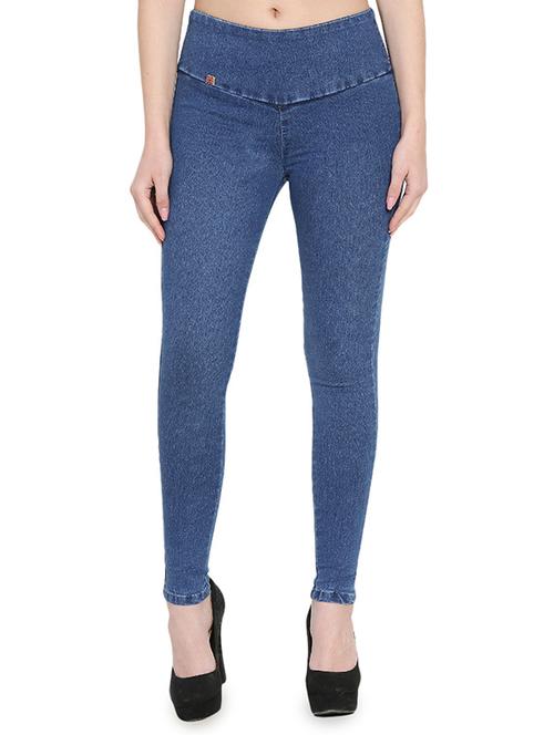 high rise ankle length jegging - 15958518 - Very Small Image - 1