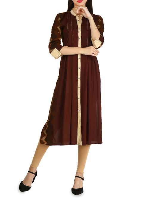 straight kaantha kurta - 15958620 - Very Small Image - 1