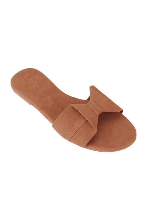 tan slip on sandals - 15958868 - Very Small Image - 1