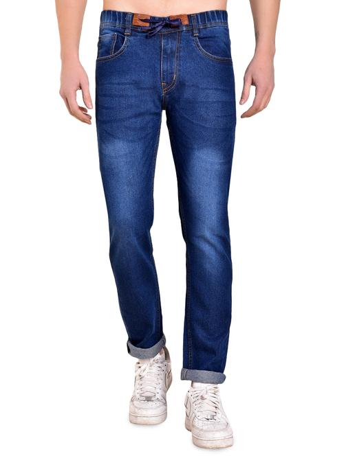 dark blue denim washed jeans - 15963531 - Very Small Image - 1