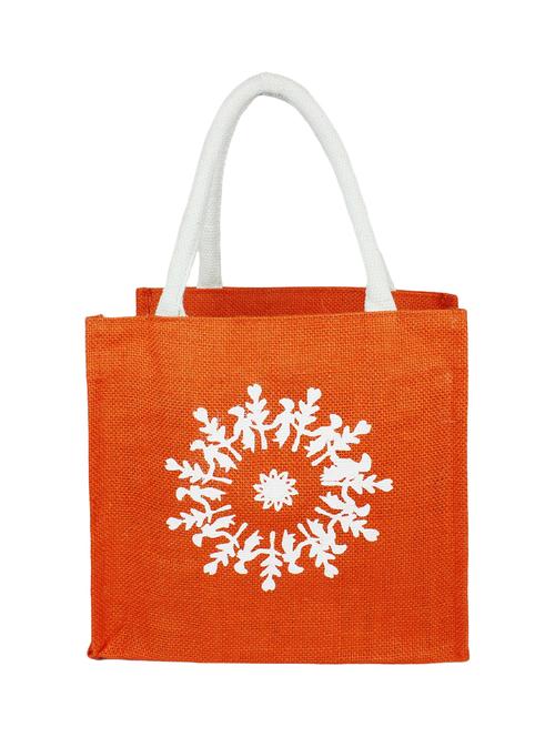 red jute messenger shopping bag - 15963718 - Very Small Image - 1