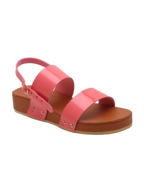 pink flat forms sandals - 15964600 - Very Small Image - 1