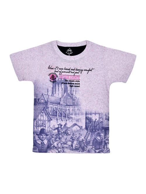round neck graphic print t-shirt - 15964669 - Very Small Image - 1