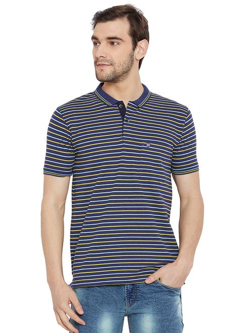 blue striped t-shirt - 15965133 - Very Small Image - 1