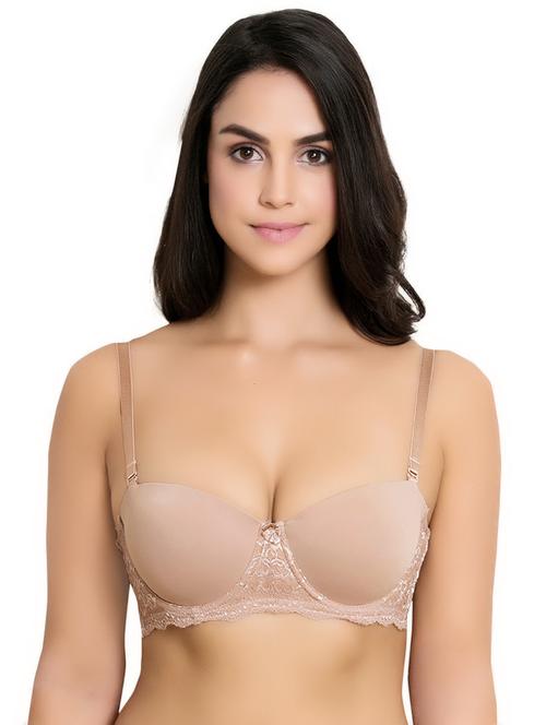 lace detail balconette bra - 15965256 - Very Small Image - 1