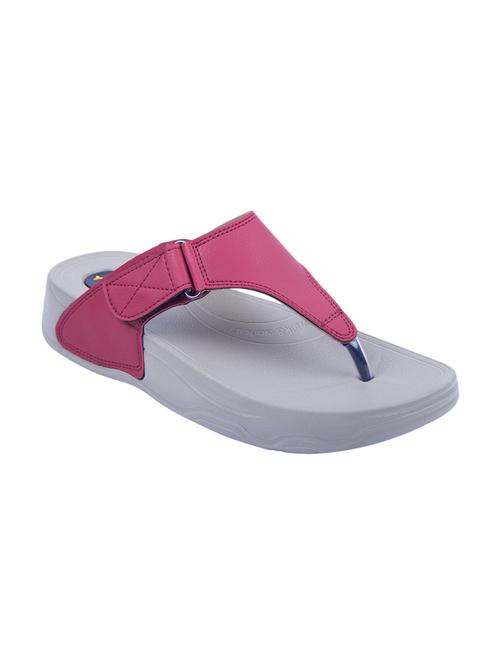 pink toe separator slippers - 15965351 - Very Small Image - 1
