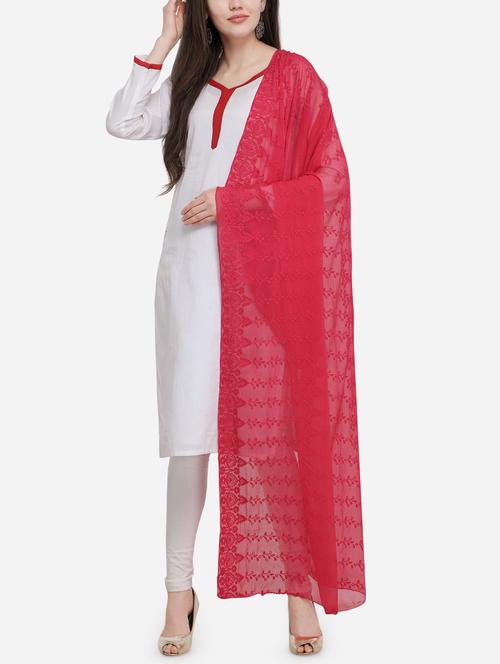 tonal embroidered dupatta - 15965528 - Very Small Image - 1