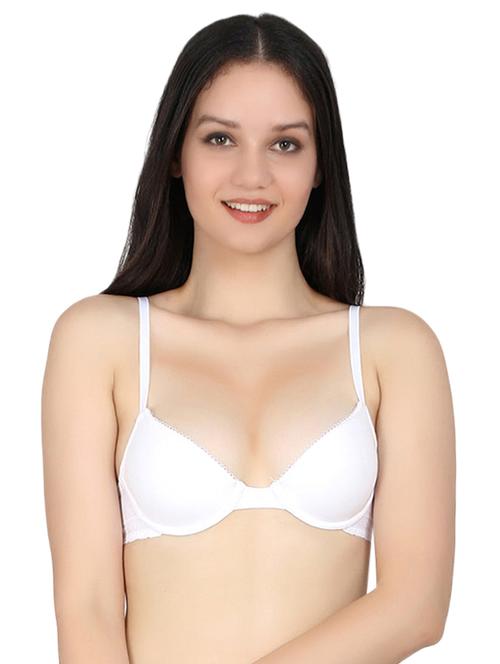 lace detail plunge bra - 15966029 - Very Small Image - 1