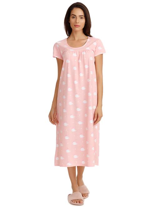 round neck quirky sleepshirt - 15966362 - Very Small Image - 1