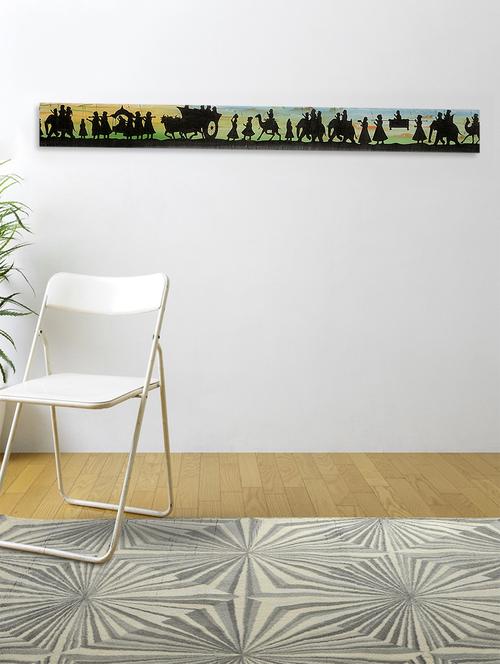 handmade-water-color-painting-raja rani art-without-frame- (15x150x.001cm) - 15968237 - Very Small Image - 1