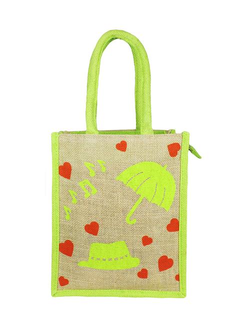 green jute regular shopping bag - 15969091 - Very Small Image - 1