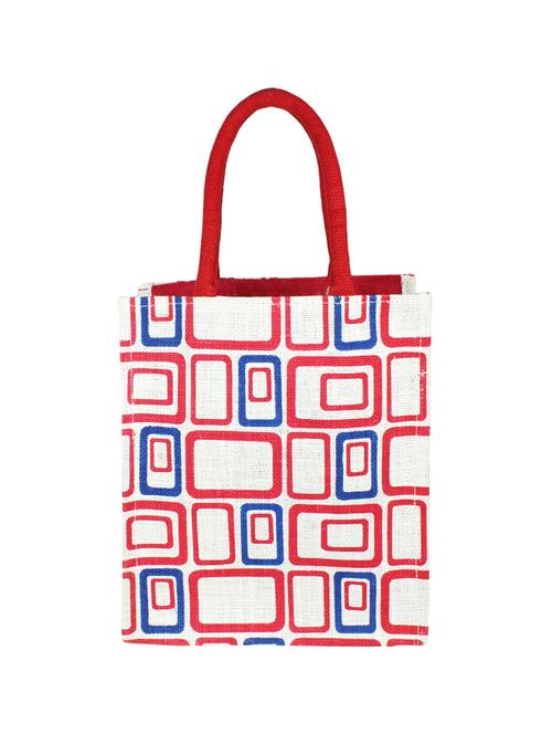 red jute regular shopping bag - 15969095 - Very Small Image - 1