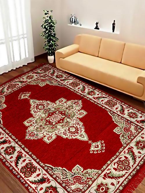 floral chenille carpet - 15969109 - Very Small Image - 1