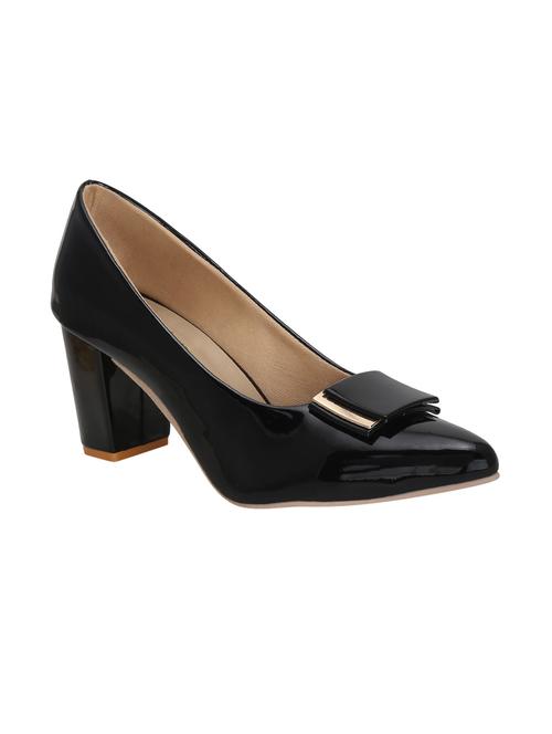 black slip on pumps - 15971444 - Very Small Image - 1