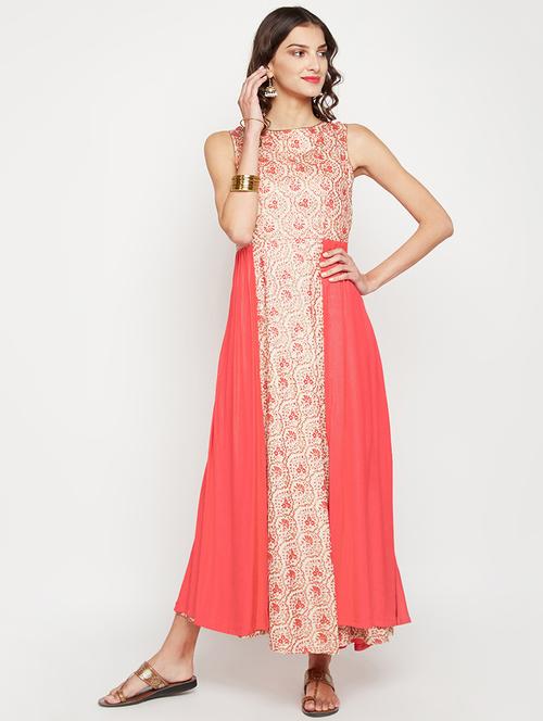 layered printed kurta - 15971501 - Very Small Image - 1