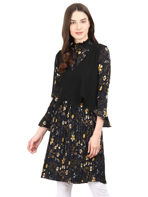 printed a-line kurta - 15972317 - Very Small Image - 1