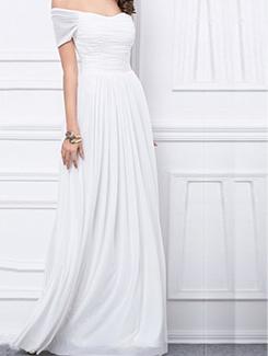 off shoulder maxi dress - 15973012 - Very Small Image - 1