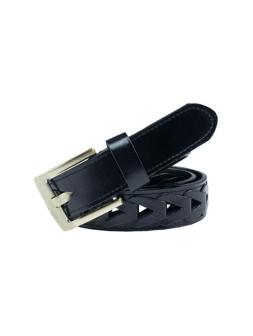 black leather belt - 15973069 - Very Small Image - 1