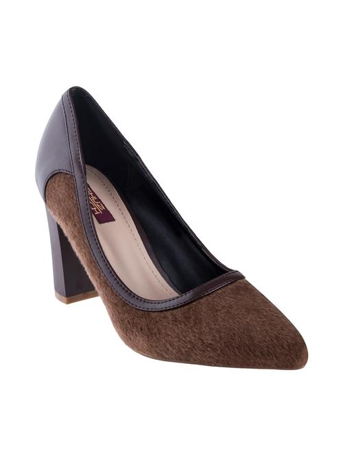 brown slip on pumps - 15973434 - Very Small Image - 1
