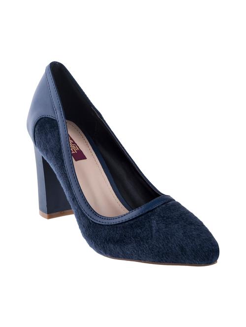 navy slip on pumps - 15973438 - Very Small Image - 1