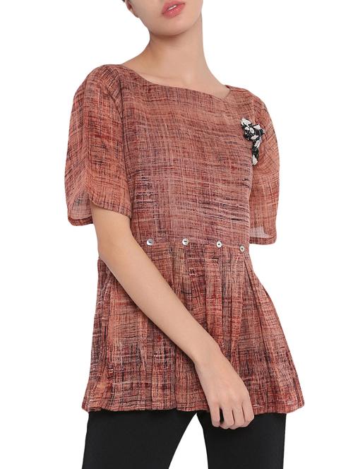 button detail embellished top - 15973981 - Very Small Image - 1
