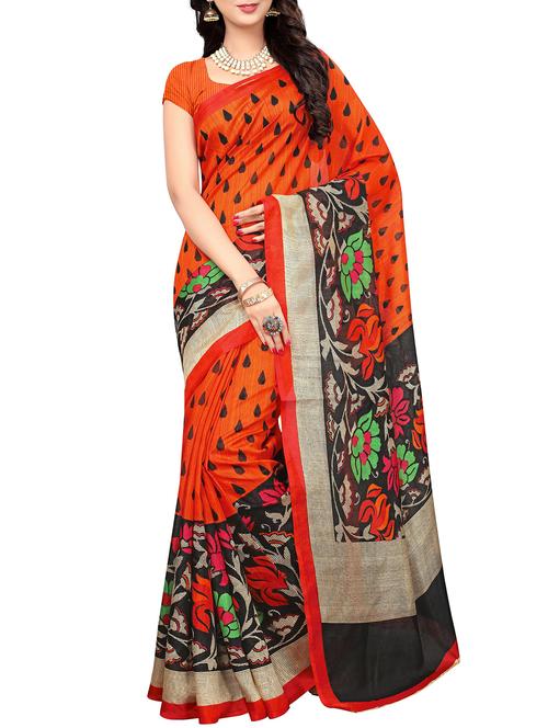 floral printed bhagalpuri saree - 15975703 - Very Small Image - 1