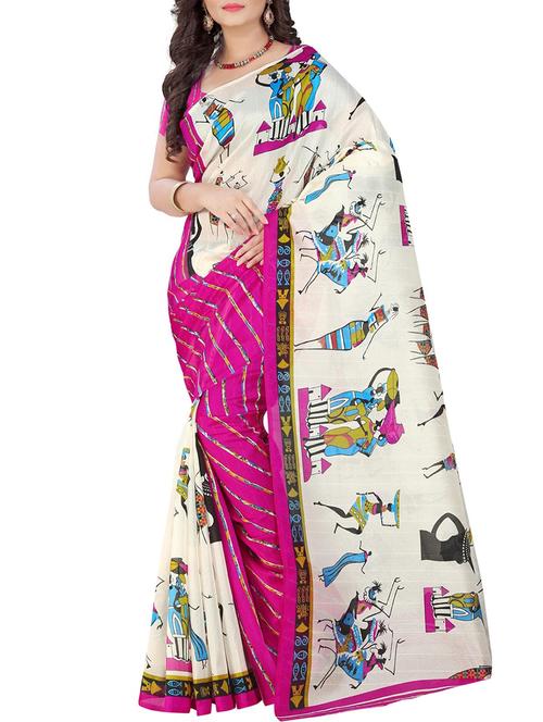 conversational printed saree - 15975709 - Very Small Image - 1