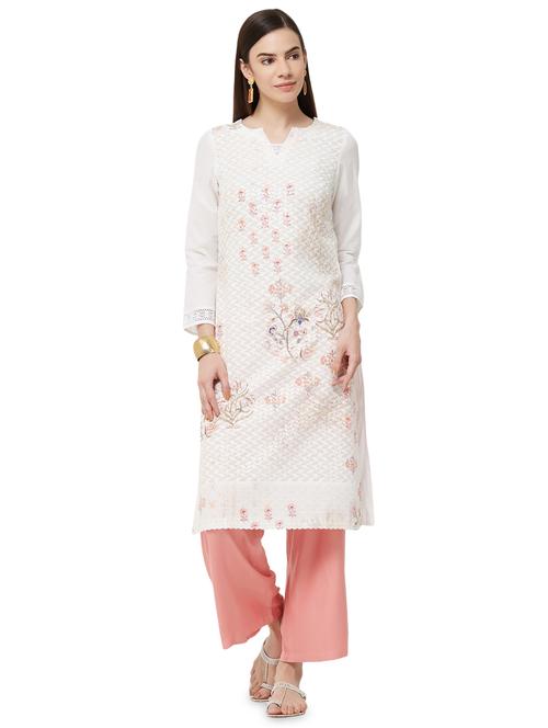 straight printed kurta - 15978198 - Very Small Image - 1