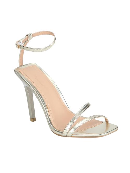 gold ankle strap sandals - 15979161 - Very Small Image - 1