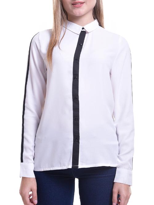 contrast detail dobby shirt - 15979263 - Very Small Image - 1