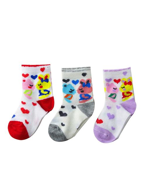 multi colored cotton sock - 15980003 - Very Small Image - 1