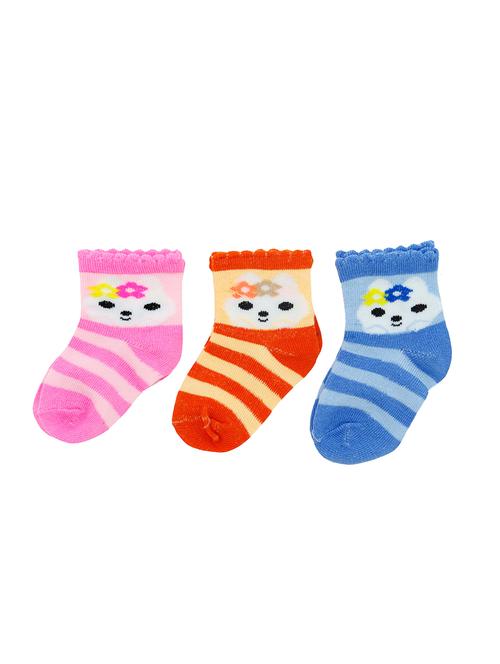 multi colored cotton sock - 15980006 - Very Small Image - 1