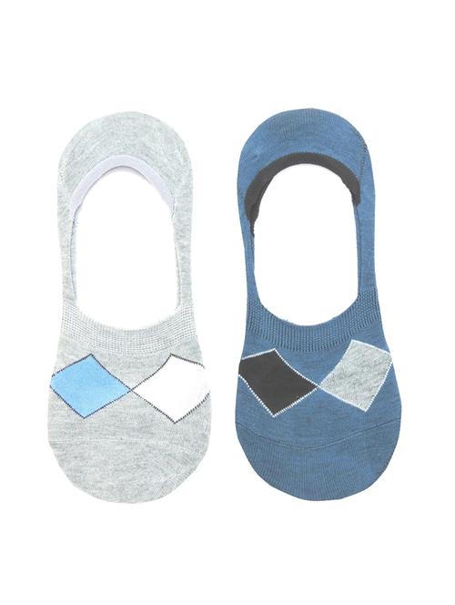 multi colored cotton no show sock - 15980231 - Very Small Image - 1
