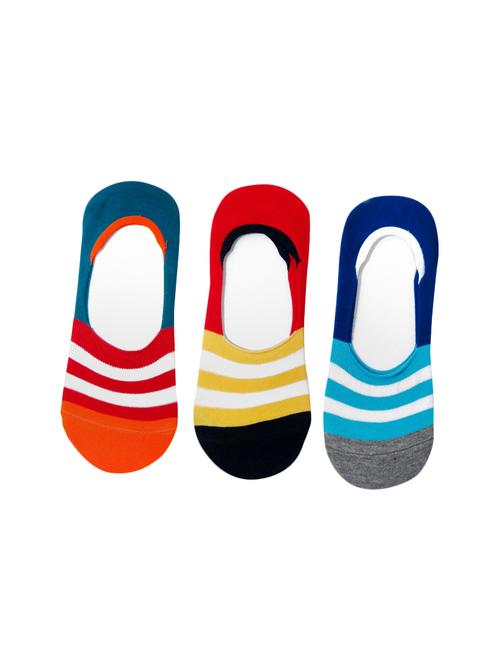 multi colored cotton no show sock - 15980283 - Very Small Image - 1