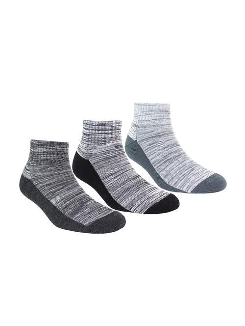 multi colored cotton ankle length sock - 15980304 - Very Small Image - 1