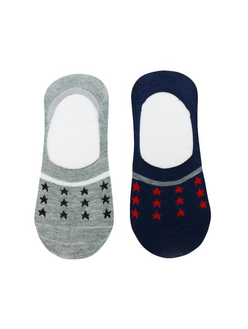 multi colored cotton no show sock - 15980375 - Very Small Image - 1