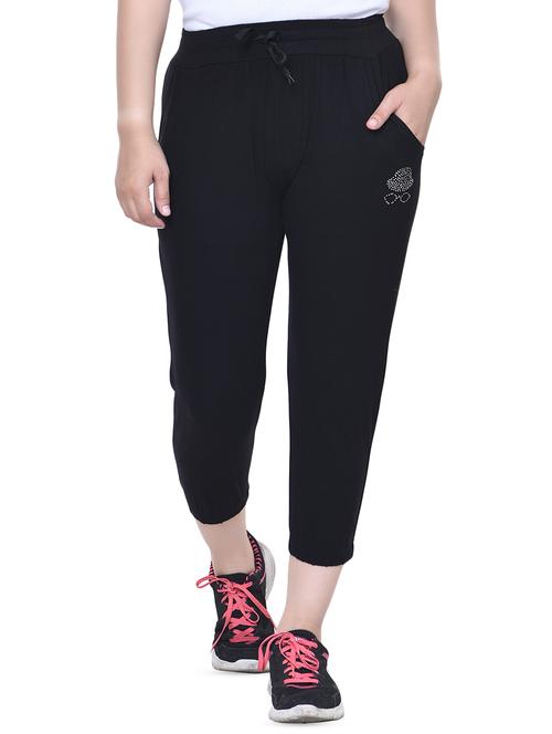 drawstring waist embellished capri - 15983640 - Very Small Image - 1