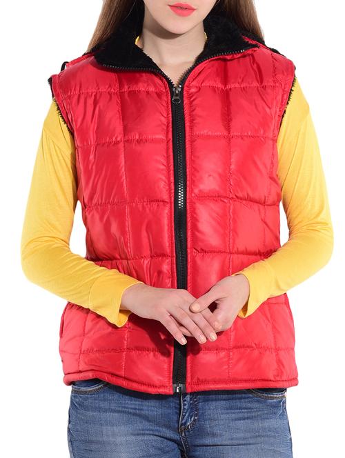 sleeveless hooded quilted jacket - 15983687 - Very Small Image - 1