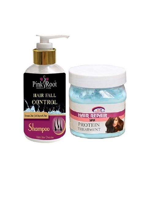 pink root hair spa cream with hair fall control shampoo - 15985295 - Very Small Image - 1