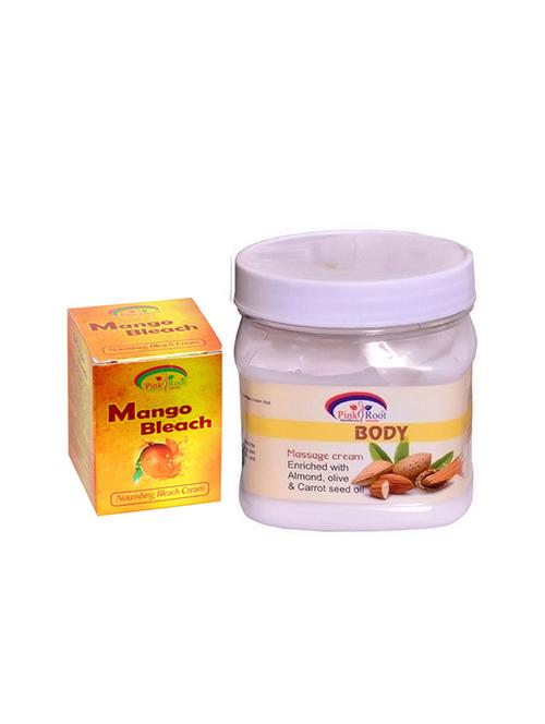 pink root body massage cream with mango bleach 50gm - 15985490 - Very Small Image - 1