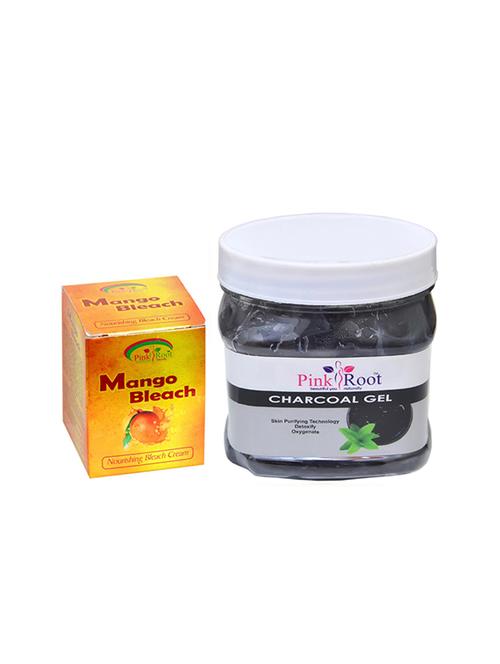 pink root charcoal gel with mango bleach - 15985492 - Very Small Image - 1