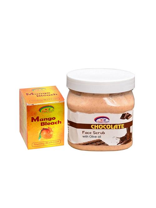 pink root chocolate scrub with mango bleach - 15985494 - Very Small Image - 1