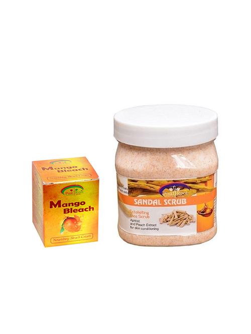 pink root sandal scrub with mango bleach - 15985531 - Very Small Image - 1