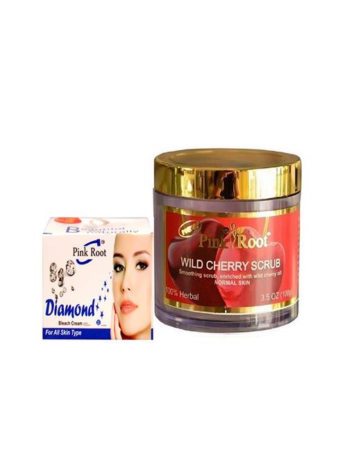 pink root wild cherry scrub with diamond bleach - 15985558 - Very Small Image - 1