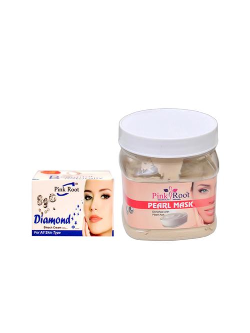 pink root pearl mask with diamond bleach - 15985603 - Very Small Image - 1