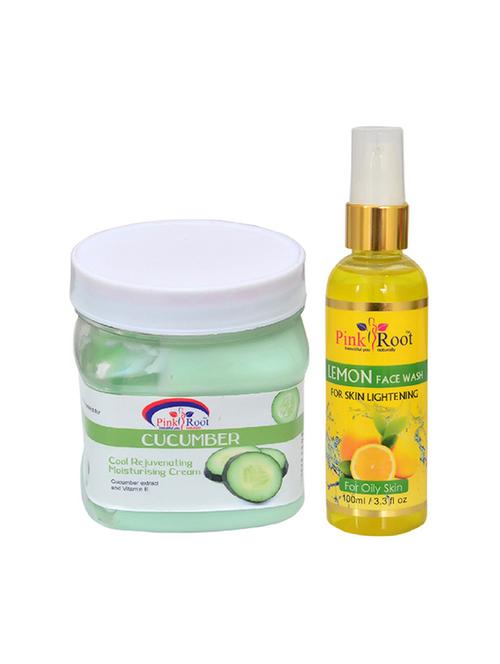 pink root cucumber cream with lemon face wash - 15986323 - Very Small Image - 1