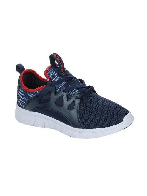navy mesh sport shoes - 15987808 - Very Small Image - 1